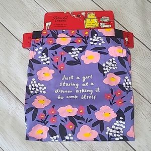 Blue Q heavy cotton twill apron